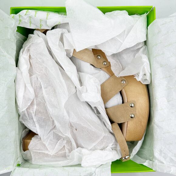 Sam Edelman Rosalind Platform BLOCK Heel Sandal Sesame Suede I0310L32 Size 10 - Picture 7 of 7